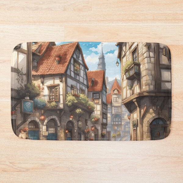 Item preview, Old European Town Fairytale designed and sold by MoriFantasy.
