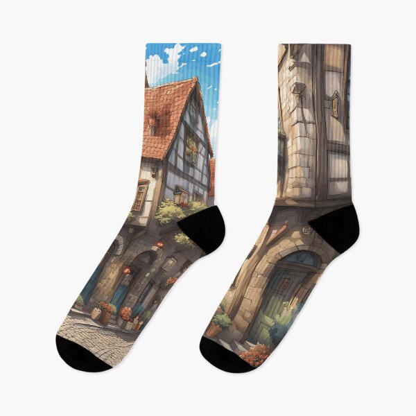 Item preview, Old European Town Fairytale designed and sold by MoriFantasy.