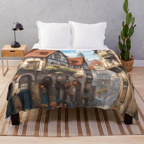 Item preview, Old European Town Fairytale designed and sold by MoriFantasy.