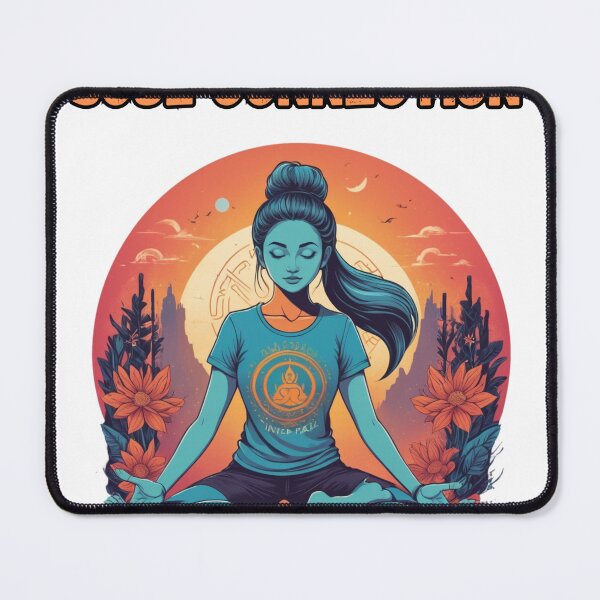 Item preview, Discover Your Soul Connection with This Yoga Quote Design designed and sold by Moh-nd-Eg.