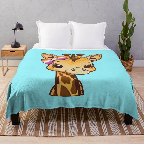 Item preview, Cute Giraffe with Lesbian Pride Flag Bow, Kawaii Lesbian Pride Design designed and sold by Travelslightly.