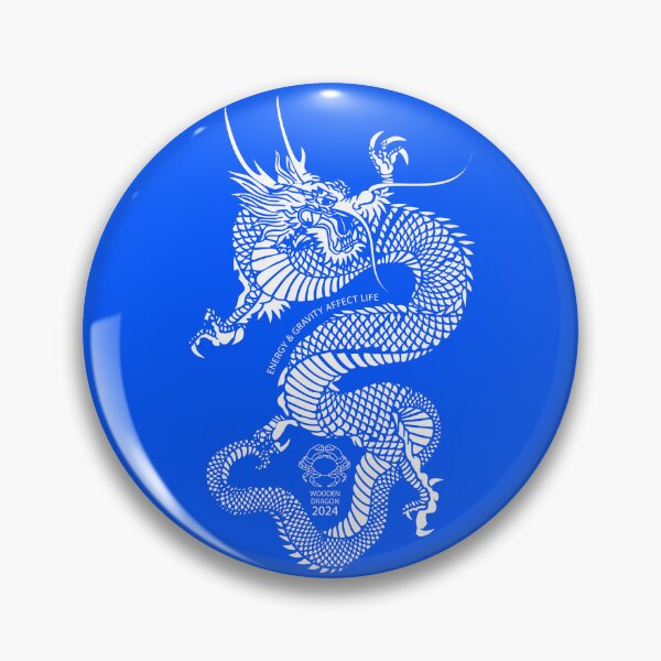 Item preview, Copy of Woden Dragon 2024 - Energy & gravity affect life (White) designed and sold by SueKnox.