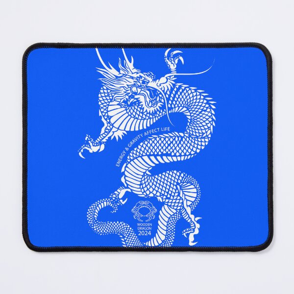 Item preview, Copy of Woden Dragon 2024 - Energy & gravity affect life (White) designed and sold by SueKnox.
