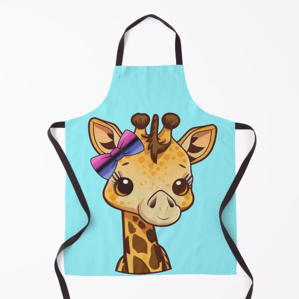 Item preview, Cute Giraffe with Omnisexual Pride Flag Bow, Kawaii Omni Pride Design designed and sold by Travelslightly.
