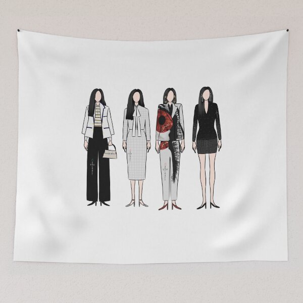 Item preview, Kim Ji Won Outfit From Queen Of Tears Korean Drama  designed and sold by ArtRaftPro.