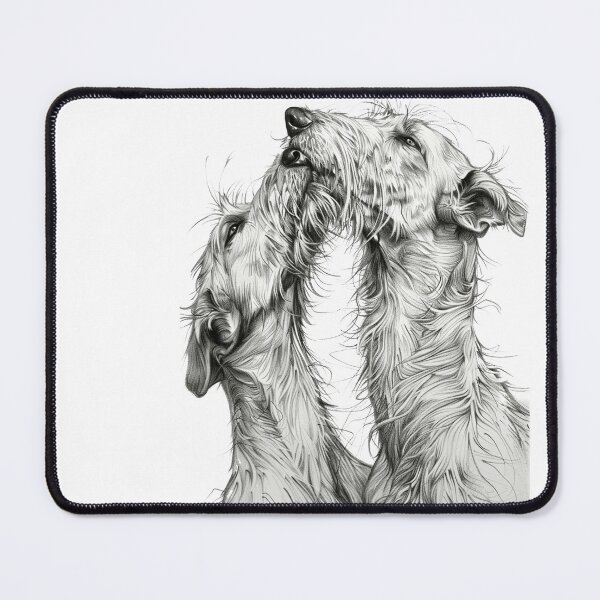 Item preview, Two deerhounds in love designed and sold by aghnadarragh.