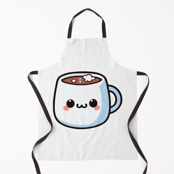 Item preview, Cute Kawaii Hot Chocolate Mug - Adorable Winter Drink designed and sold by Akioos.