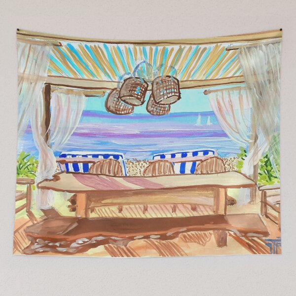 Item preview, Summer scene designed and sold by Tereza Pilar  Art.