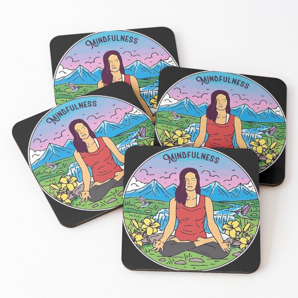 Item preview, Mindfulness- yoga designed and sold by graphic-map.