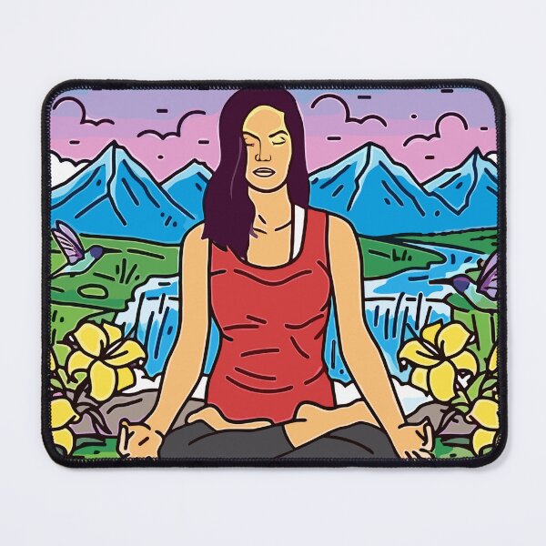 Item preview, Mindfulness- yoga designed and sold by graphic-map.