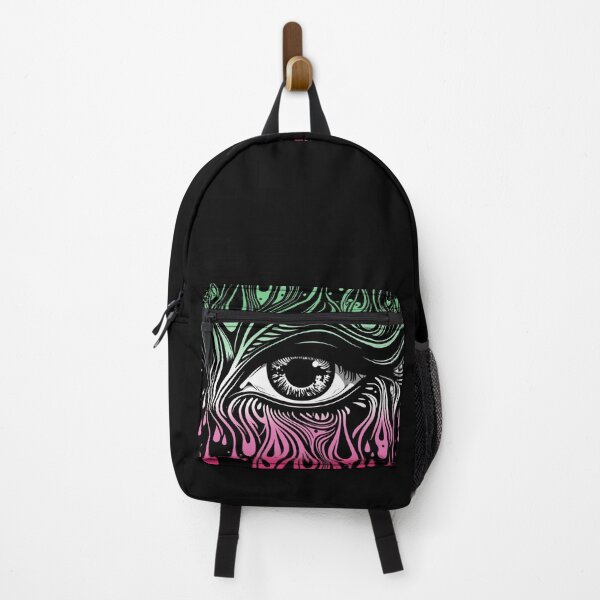 Item preview, Trippy Abrosexual Pride Flag Colored Eye, Evil Eye Abrosexual Rave Design designed and sold by Travelslightly.