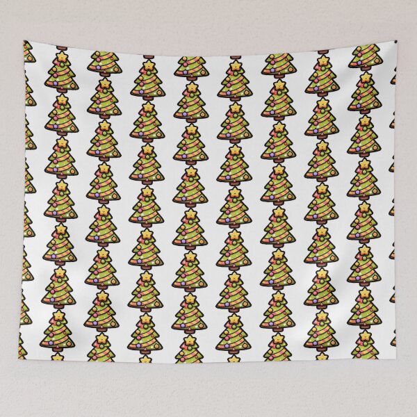 Item preview, Cute Kawaii Christmas Tree - Festive Holiday designed and sold by Akioos.