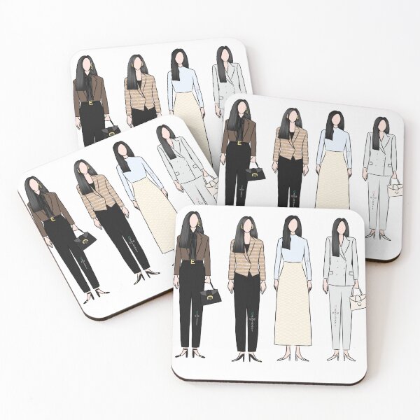 Item preview, Kim Ji Won Outfit From Queen Of Tears Korean Drama  designed and sold by ArtRaftPro.