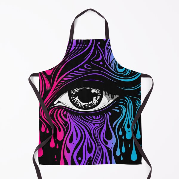 Item preview, Trippy androgynous Pride Flag Colored Eye, Evil Eye Androgyne Rave Design designed and sold by Travelslightly.