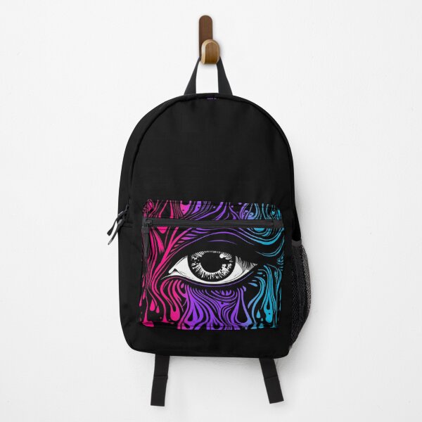Item preview, Trippy androgynous Pride Flag Colored Eye, Evil Eye Androgyne Rave Design designed and sold by Travelslightly.