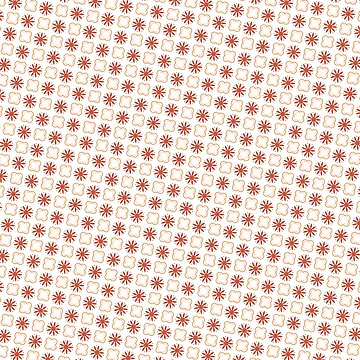 Aperçu de l'œuvre Motif De Fleurs Rouges Et Marrons de PatternsPalette