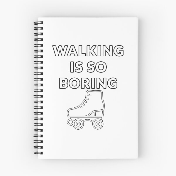 Item preview, Roller Skating Walking is So Boring Quad Skates Skatie t-Shirt designed and sold by Skatieuk.