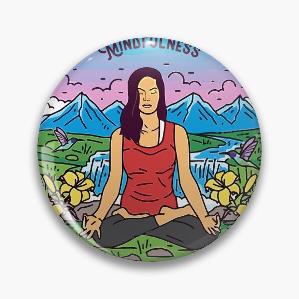 Item preview, Mindfulness- yoga designed and sold by graphic-map.