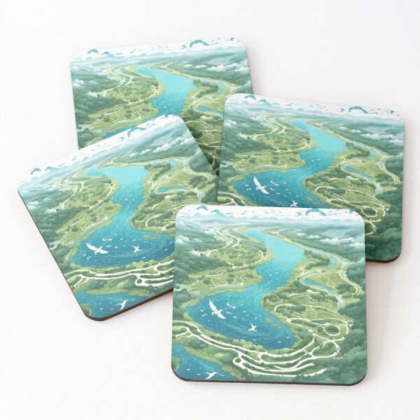 Item preview, River Delta designed and sold by MoriFantasy.