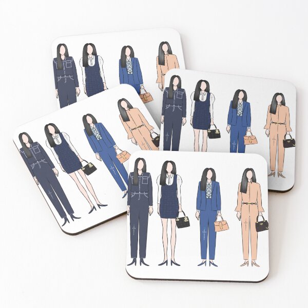 Item preview, Kim Ji Won Outfit From Queen Of Tears Korean Drama  designed and sold by ArtRaftPro.