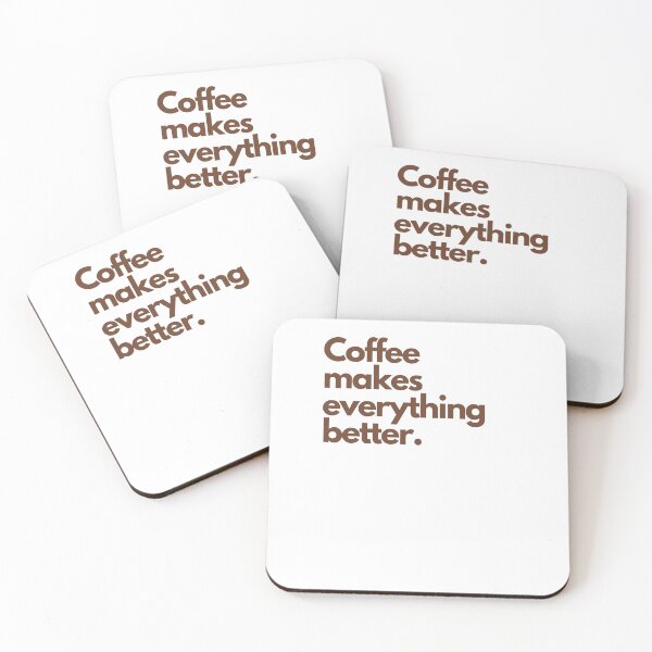Item preview, Coffee makes everything better I Funny Quotes iPhone Case Phone Case T Shirt designed and sold by Sshmorr.
