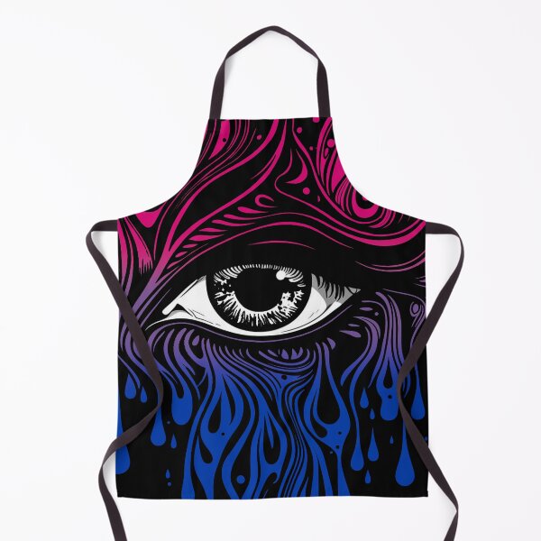 Item preview, Trippy Bisexual Pride Flag Colored Eye, Evil Eye Bi Rave Design  designed and sold by Travelslightly.