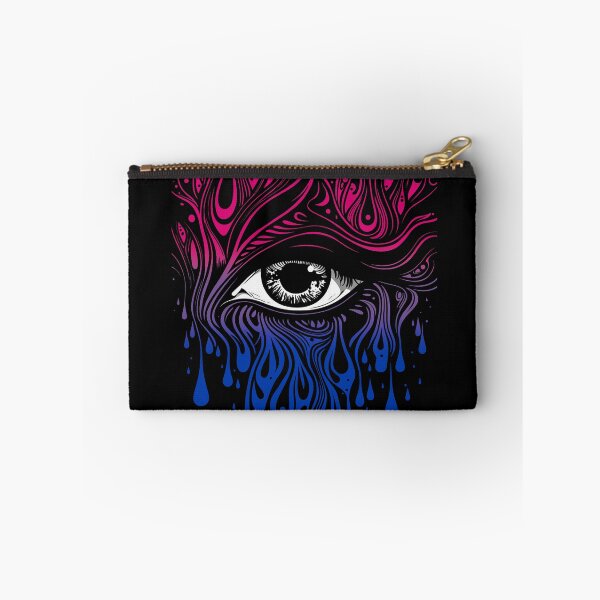 Item preview, Trippy Bisexual Pride Flag Colored Eye, Evil Eye Bi Rave Design  designed and sold by Travelslightly.