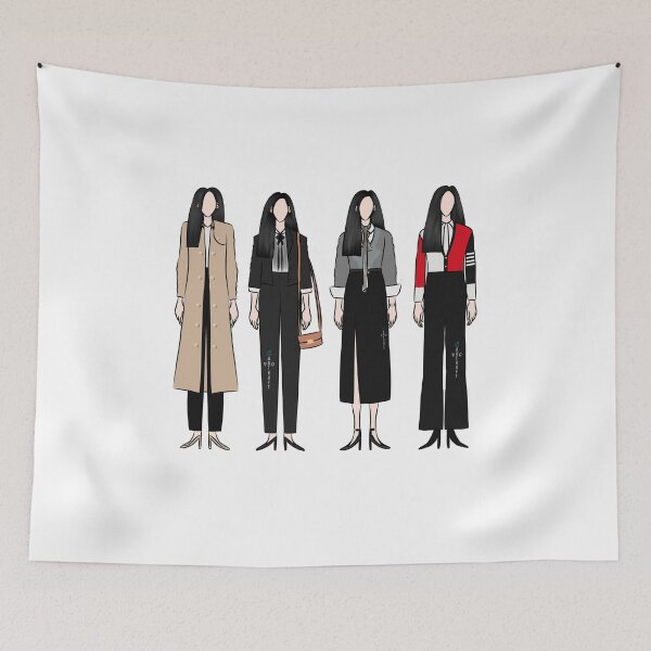 Item preview, Kim Ji Won Outfit From Queen Of Tears Korean Drama  designed and sold by ArtRaftPro.