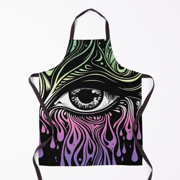 Item preview, Trippy Genderfae Pride Flag Colored Eye, Evil Eye Genderdoe Rave Design designed and sold by Travelslightly.