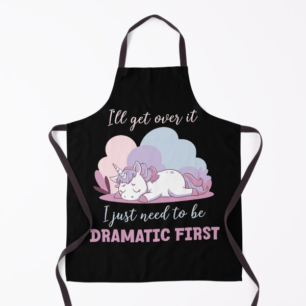 Item preview, "I'll Get Over It" Pastel Unicorn - "I Just Need to Be Dramatic First" designed and sold by BNCH44.