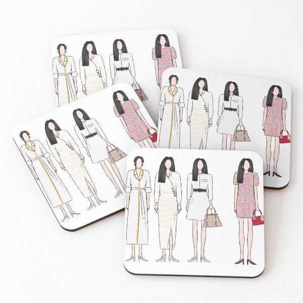 Item preview, Kim Ji Won Outfit From Queen Of Tears Korean Drama  designed and sold by ArtRaftPro.