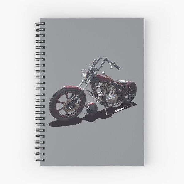 Item preview, Custom Motorcycle Drawing designed and sold by DrawnByMatt.