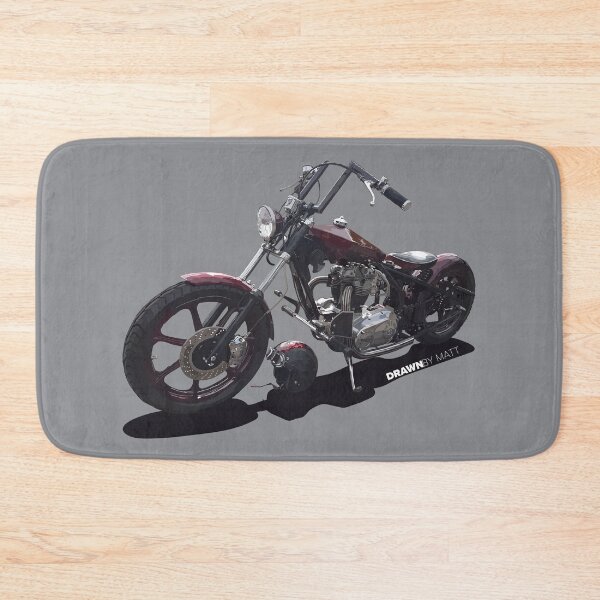 Item preview, Custom Motorcycle Drawing designed and sold by DrawnByMatt.