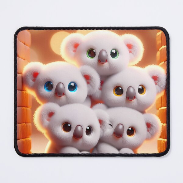 Item preview, Enchanting Koala Quartet,fluffy koala characters designed and sold by aminz4.