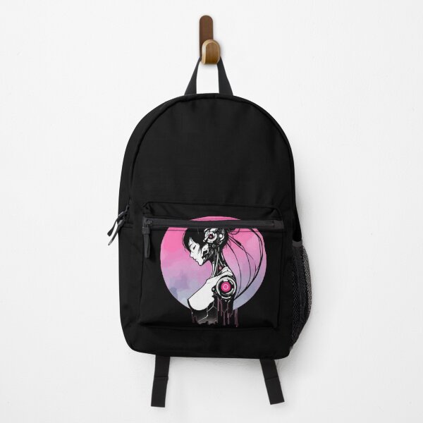 Artikelvorschau, Japanische Mecha Cyborg Geisha Vaporwave Cybergoth Art entworfen und verkauft von TomFrontierArt.