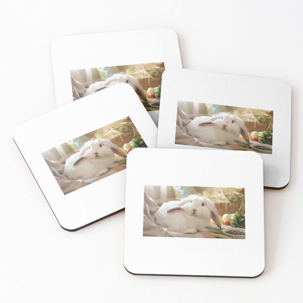 Item preview, Beautiful white rabbit designed and sold by Bellas-Artes-99.