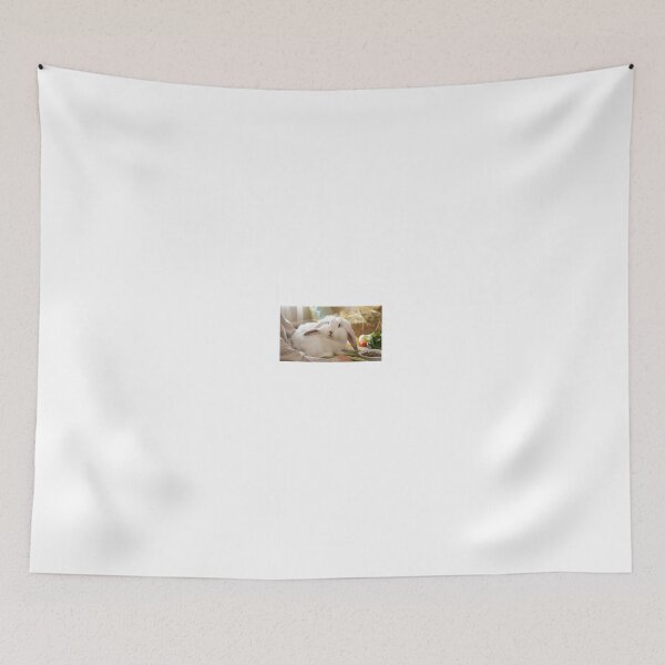 Item preview, Beautiful white rabbit designed and sold by Bellas-Artes-99.
