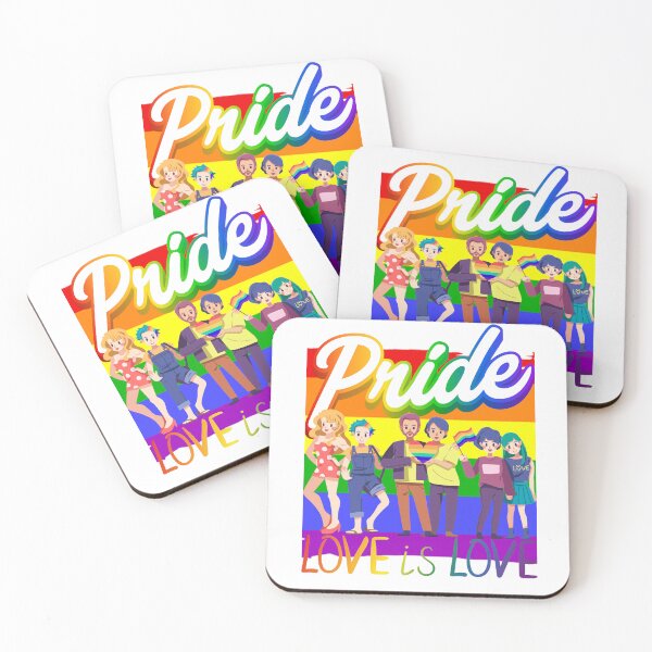 Item preview, PRIDE LOVE IS LOVE designed and sold by stickersrafisa.