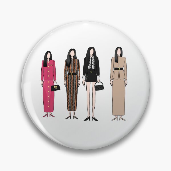 Item preview, Kim Ji Won Outfit From Queen Of Tears Korean Drama  designed and sold by ArtRaftPro.