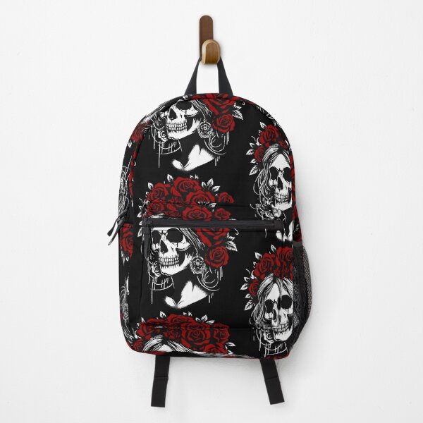 Item preview, Woman Skull with Roses designed and sold by karsad.
