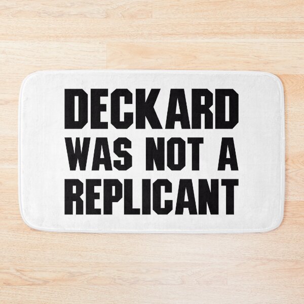 Item preview, Deckard Was Not A Replicant - Science Fiction designed and sold by Vector-Artist.