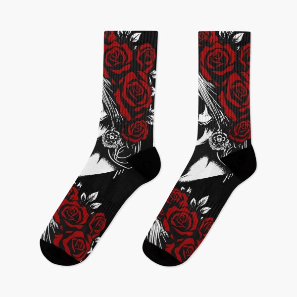 Item preview, Woman Skull with Roses designed and sold by karsad.