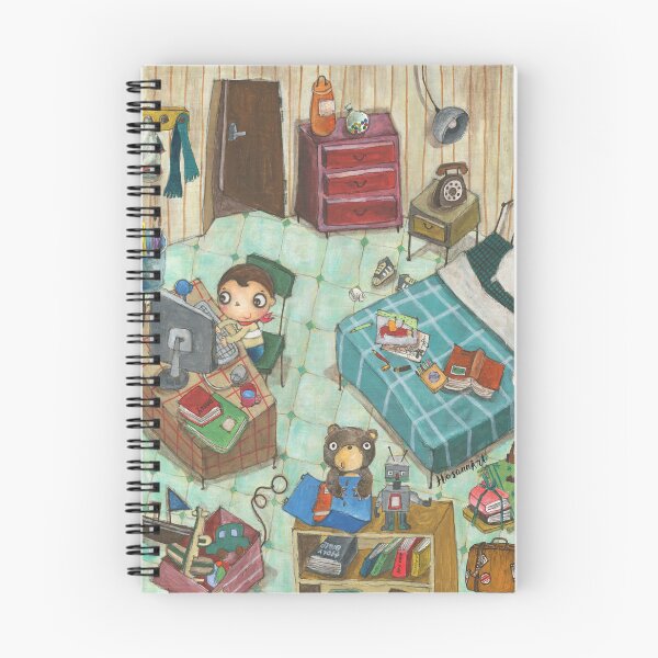 Item preview, Playful Room of a Boy and his bear designed and sold by hosannart.