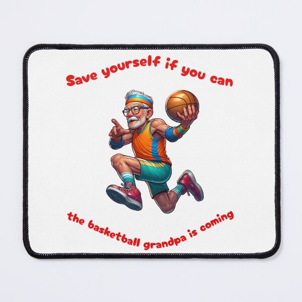 Item preview, Grandpa plays basketball designed and sold by HerbertFlenner.
