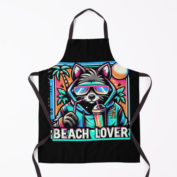 Item preview, Beach Lover Raccoon - Tropical Summer Vibes T-Shirt designed and sold by MiszungART.