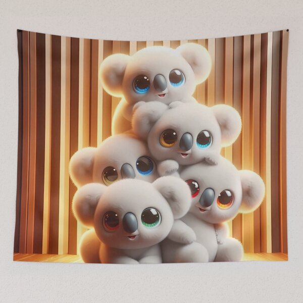 Item preview, Adorable Trio of Cartoon Koalas designed and sold by aminz4.