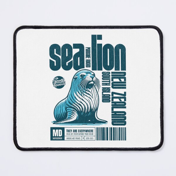 Item preview, Sea lions from New Zealand, South Island designed and sold by Mafiadonar.