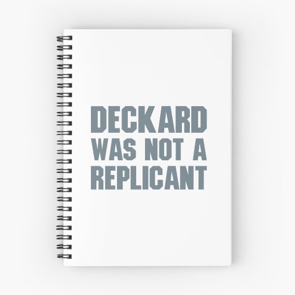 Item preview, Deckard no era un replicante 3 - Ciencia ficción designed and sold by Vector-Artist.