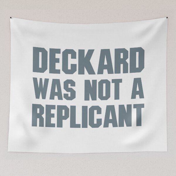 Item preview, Deckard no era un replicante 3 - Ciencia ficción designed and sold by Vector-Artist.
