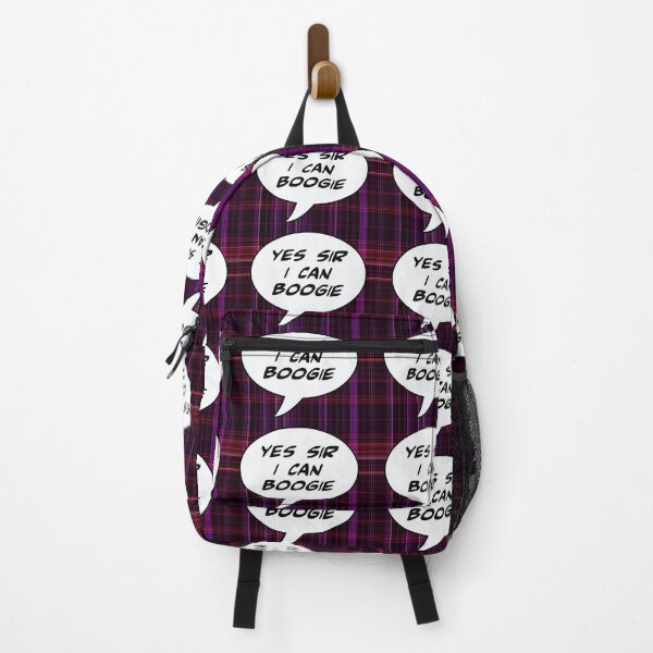 Item preview, Boogie Purple Plaid Comic Speech Bubble designed and sold by eddiebarronshop.